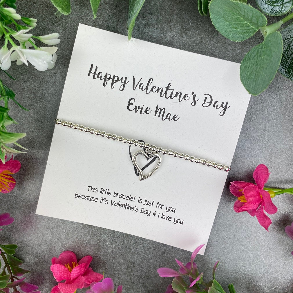 Personalised Valentine's Day I Love You Beaded Bracelet - Image 7