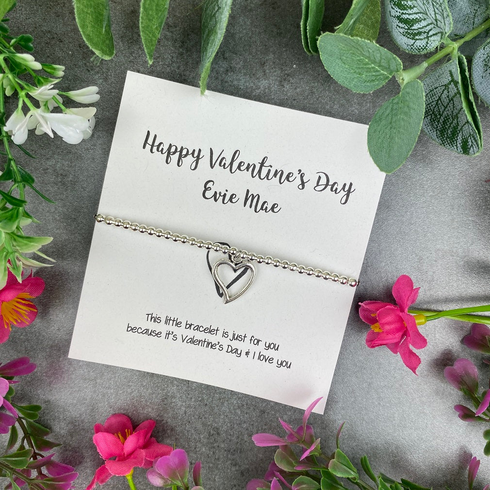 Personalised Valentine's Day I Love You Beaded Bracelet - Image 9
