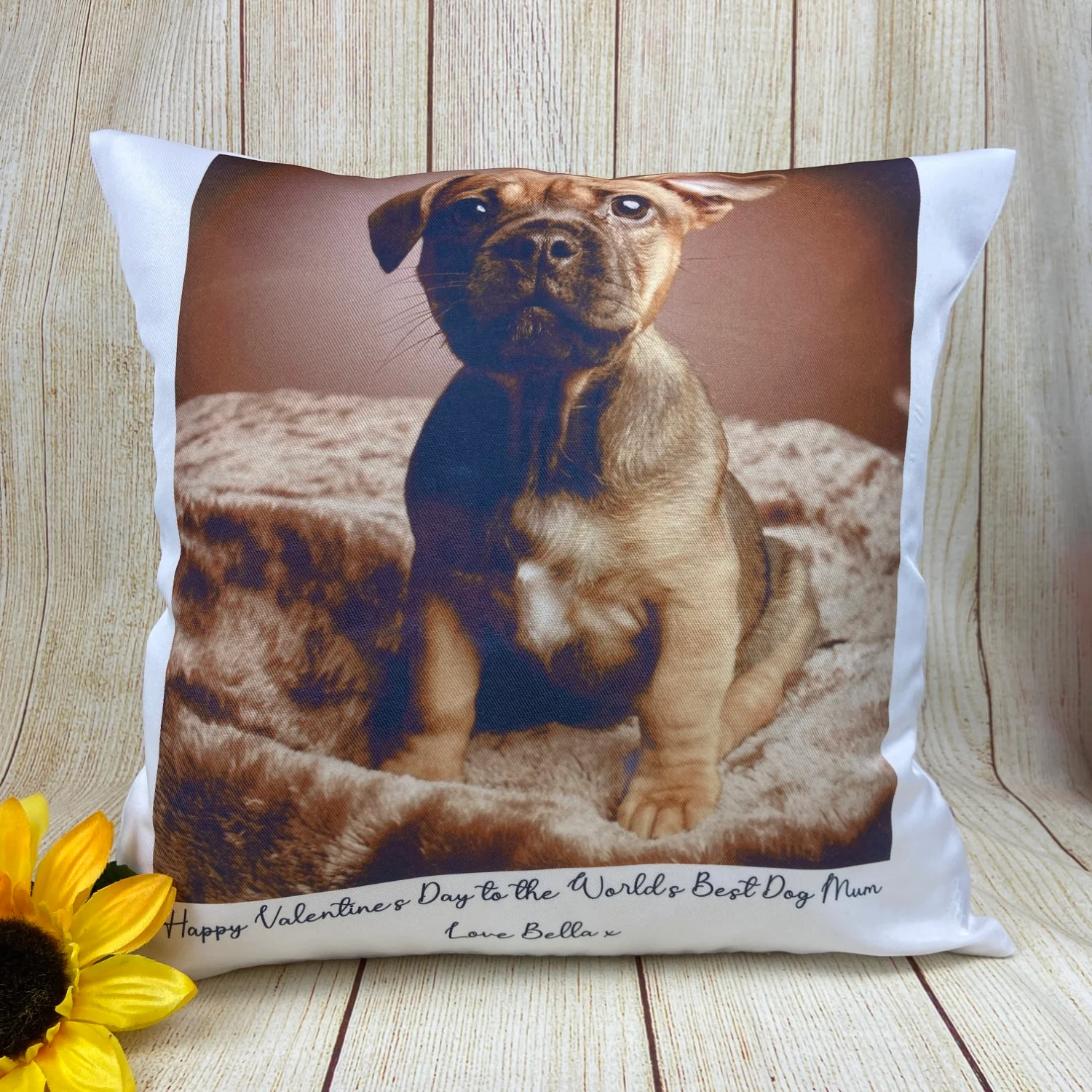 Personalised Valentines Dog Mum Cushion - Image 10