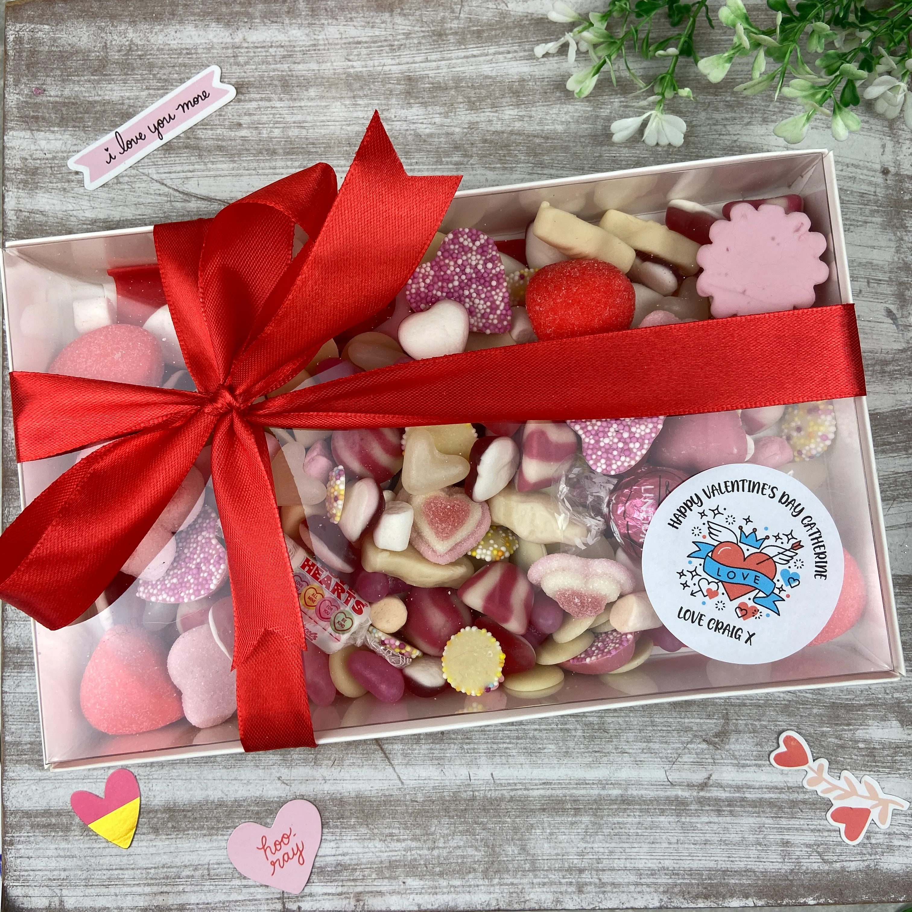 Personalised Valentine's Sweets - Happy Valentine's Day - Image 3