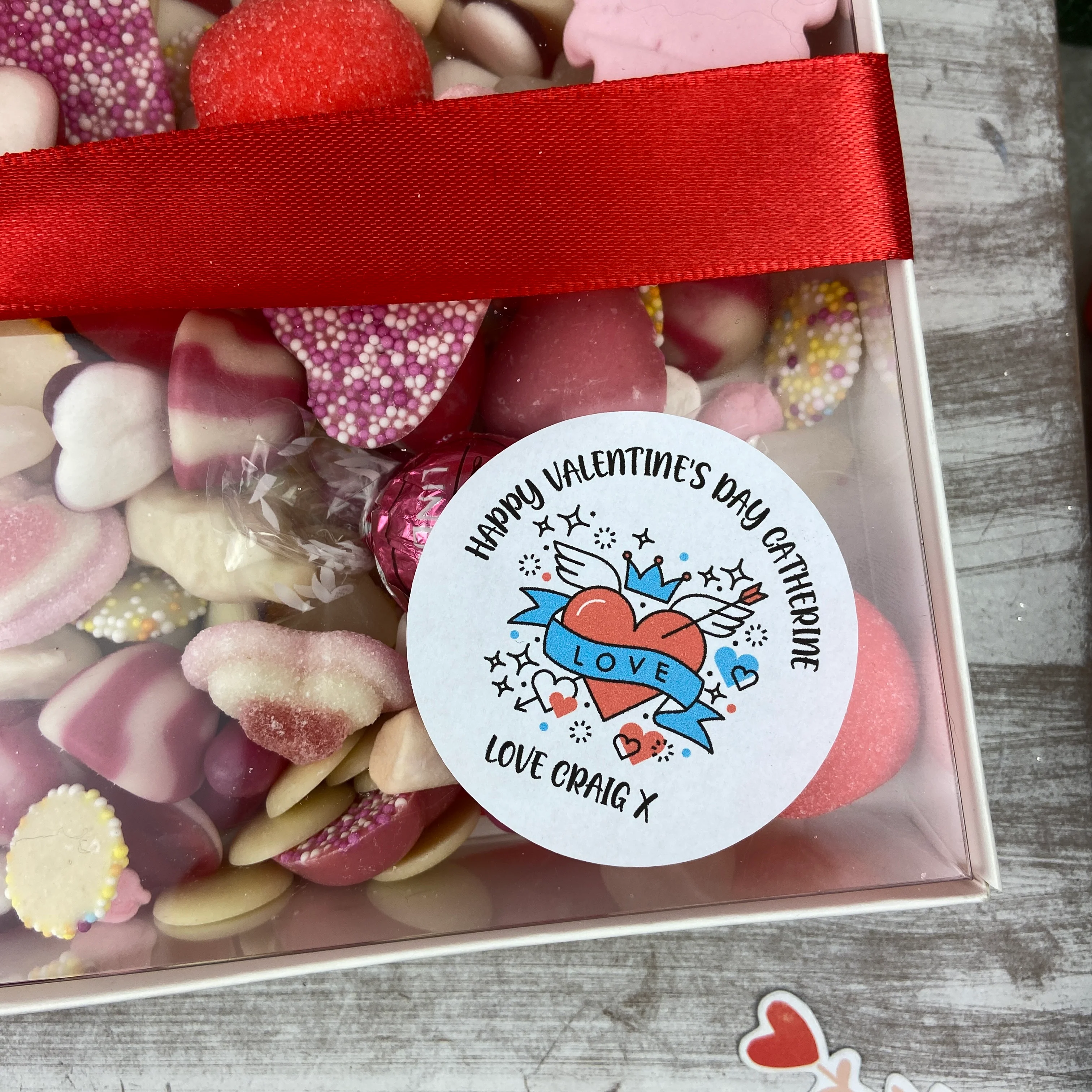 Personalised Valentine's Sweets - Happy Valentine's Day - Image 7