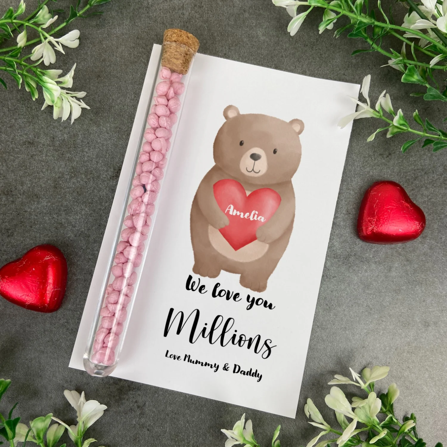 Personalised We Love You Millions Valentines Treat - Image 5