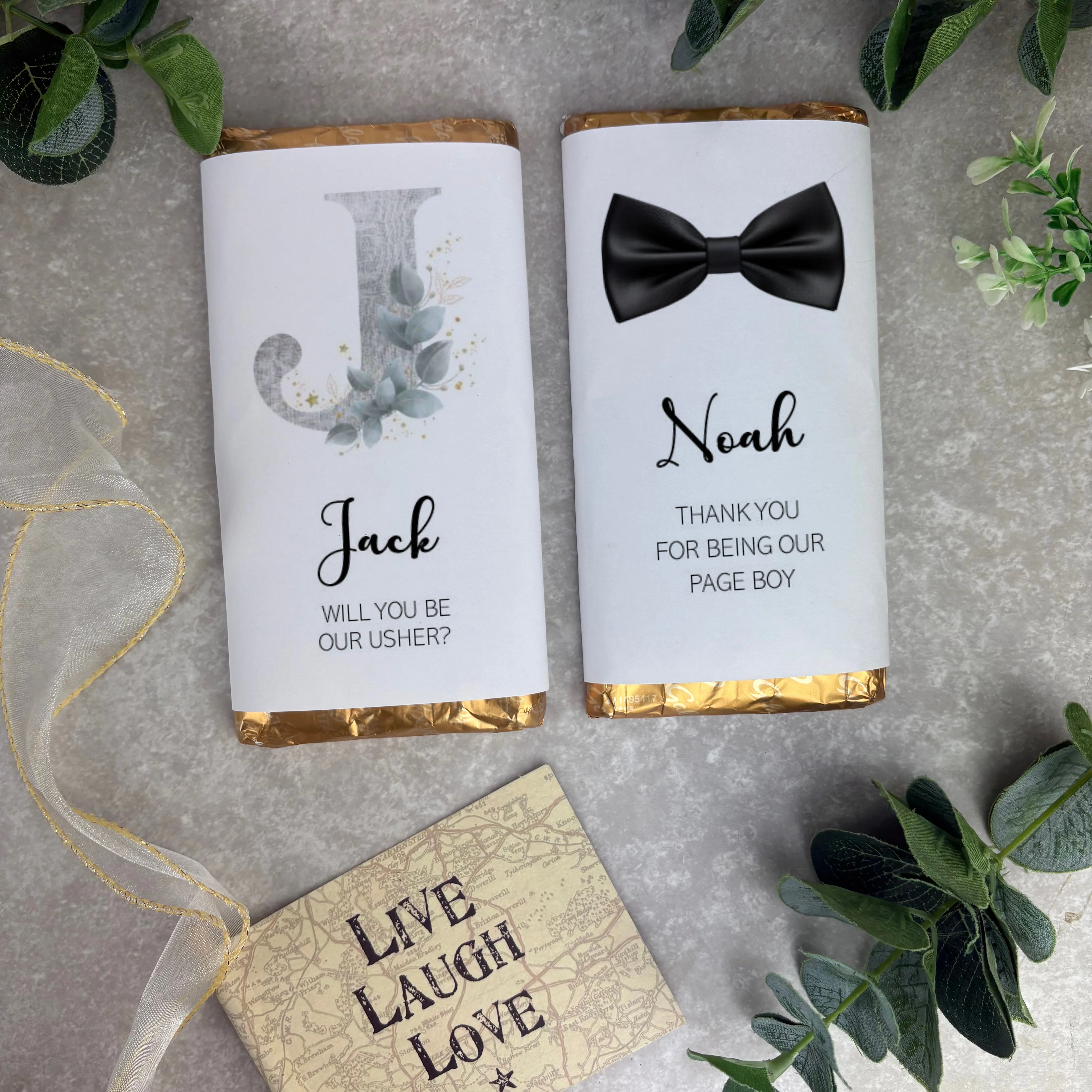 Personalised Wedding Chocolate Bar - Image 2