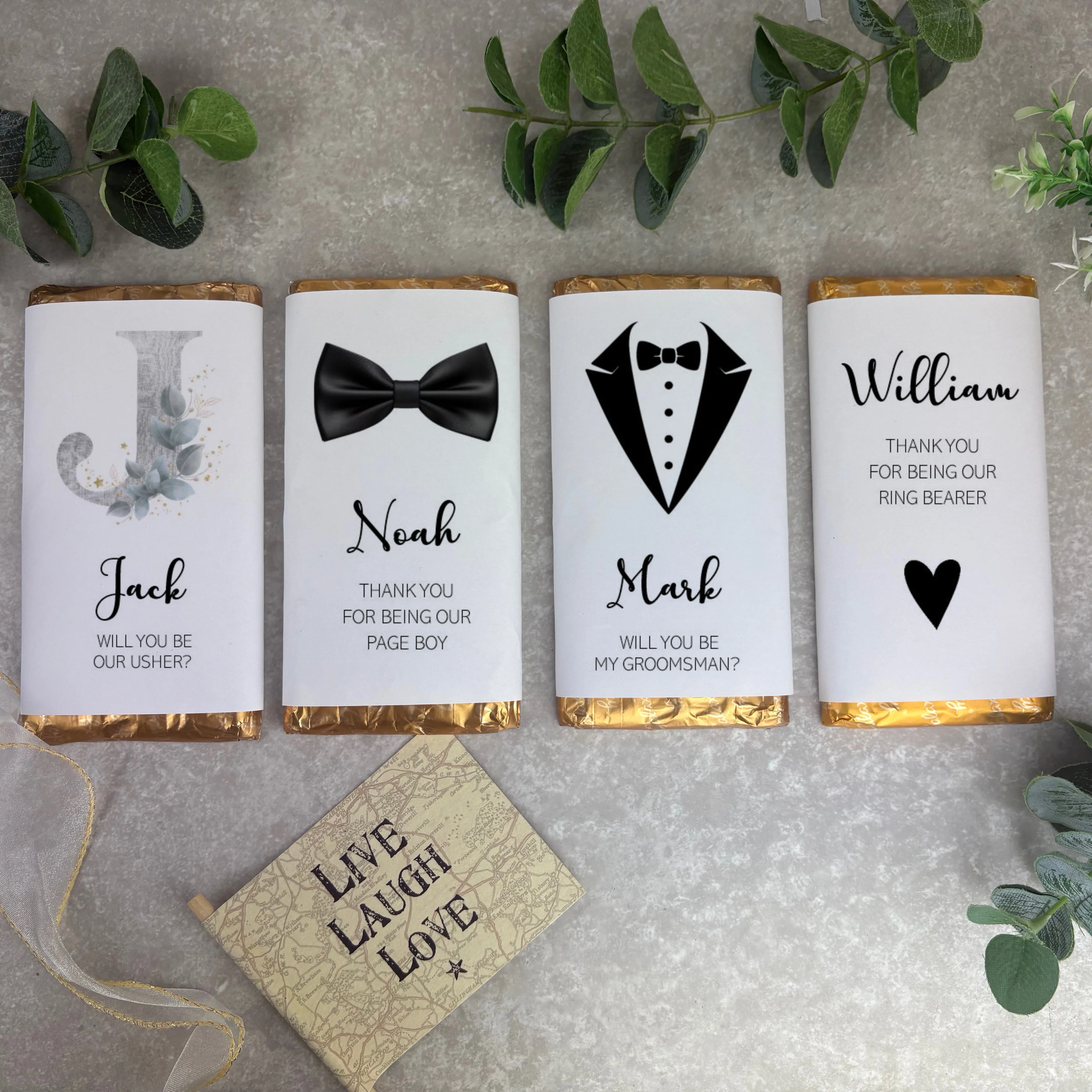 Personalised Wedding Chocolate Bar - Image 4