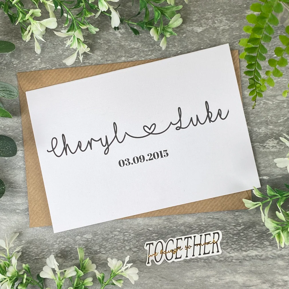 Personalised Wedding Day Card - Image 7