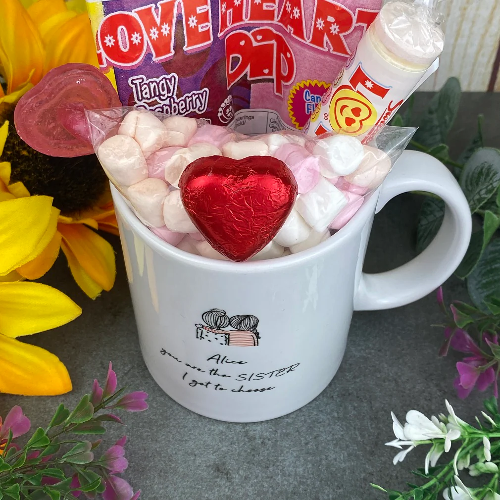 Personalised You Are The Sister I Got To Choose Ceramic Mug - Image 7