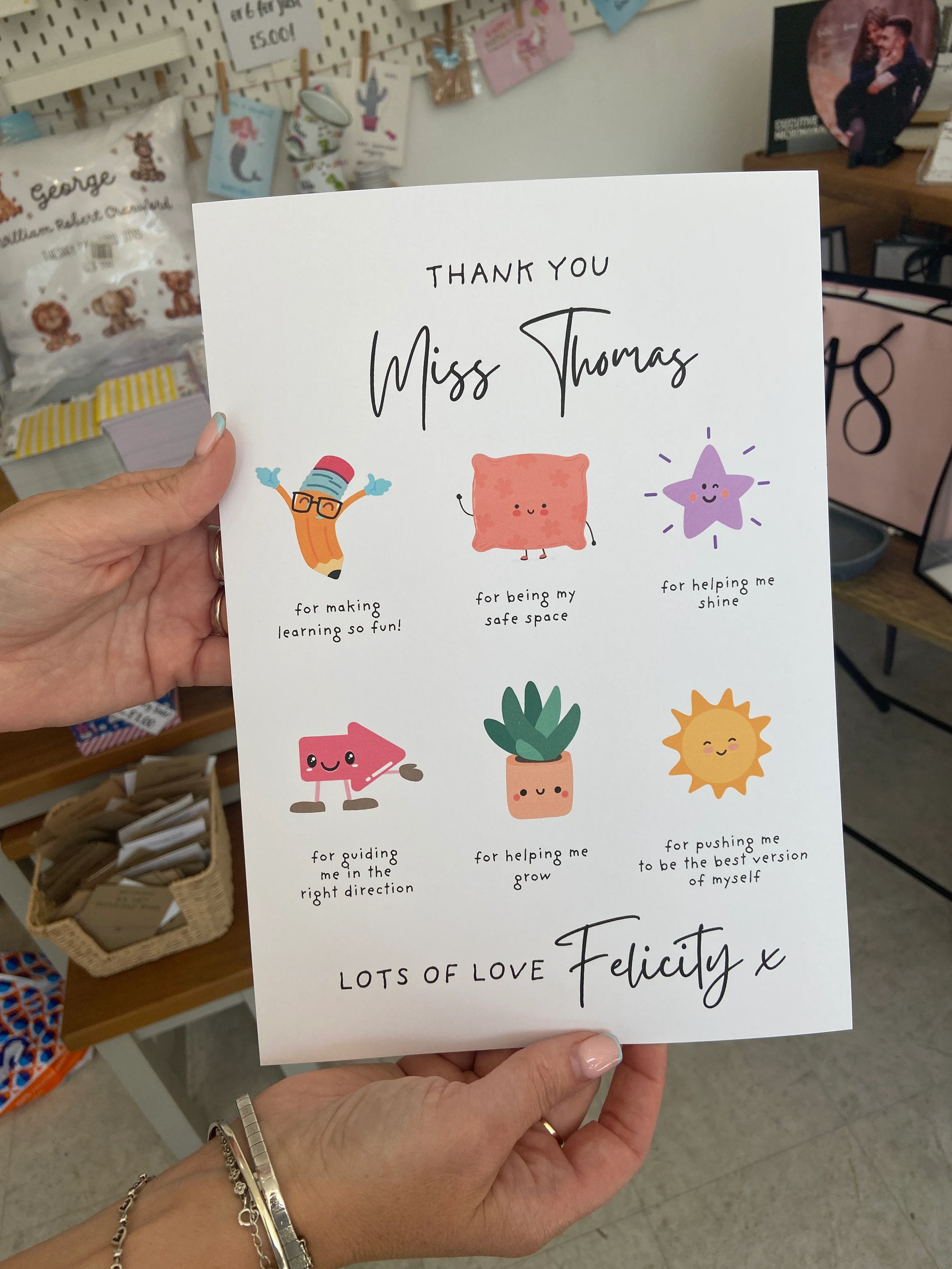 Personalised “Thank You, Teacher” A4 Print – Pay What You Can Afford! - Image 5
