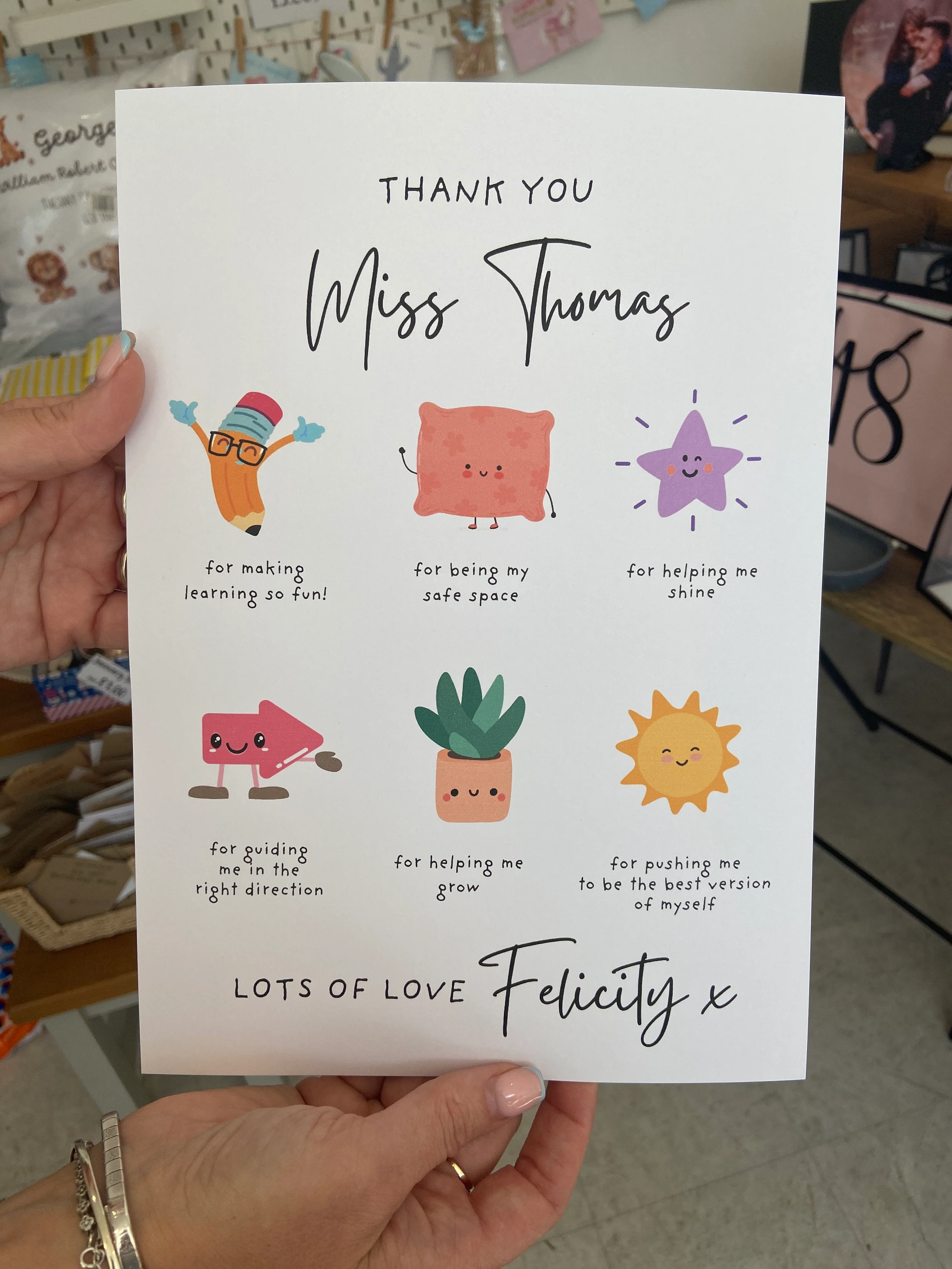Personalised “Thank You, Teacher” A4 Print – Pay What You Can Afford! - Image 6