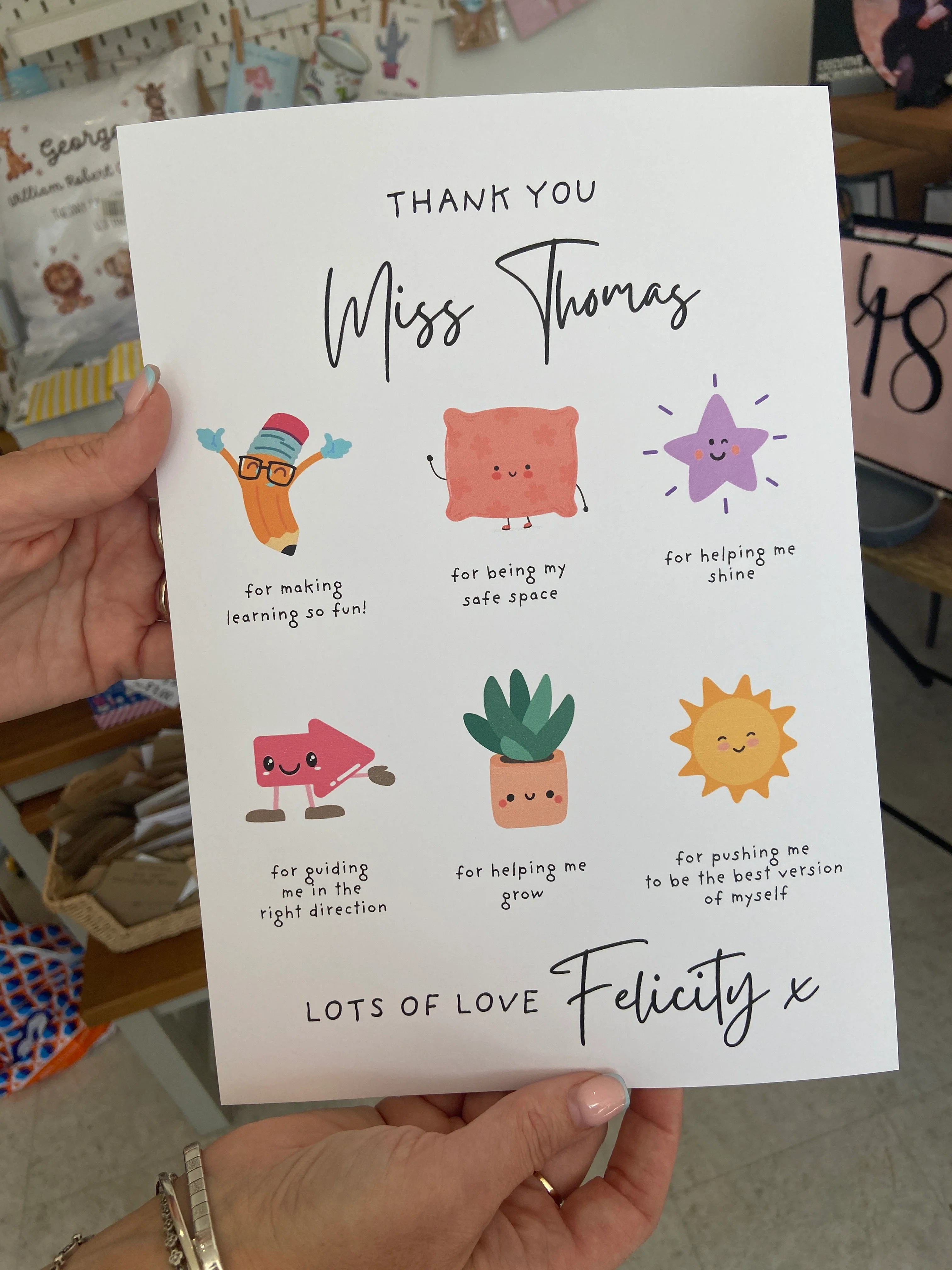 Personalised “Thank You, Teacher” A4 Print – Pay What You Can Afford! - Image 9