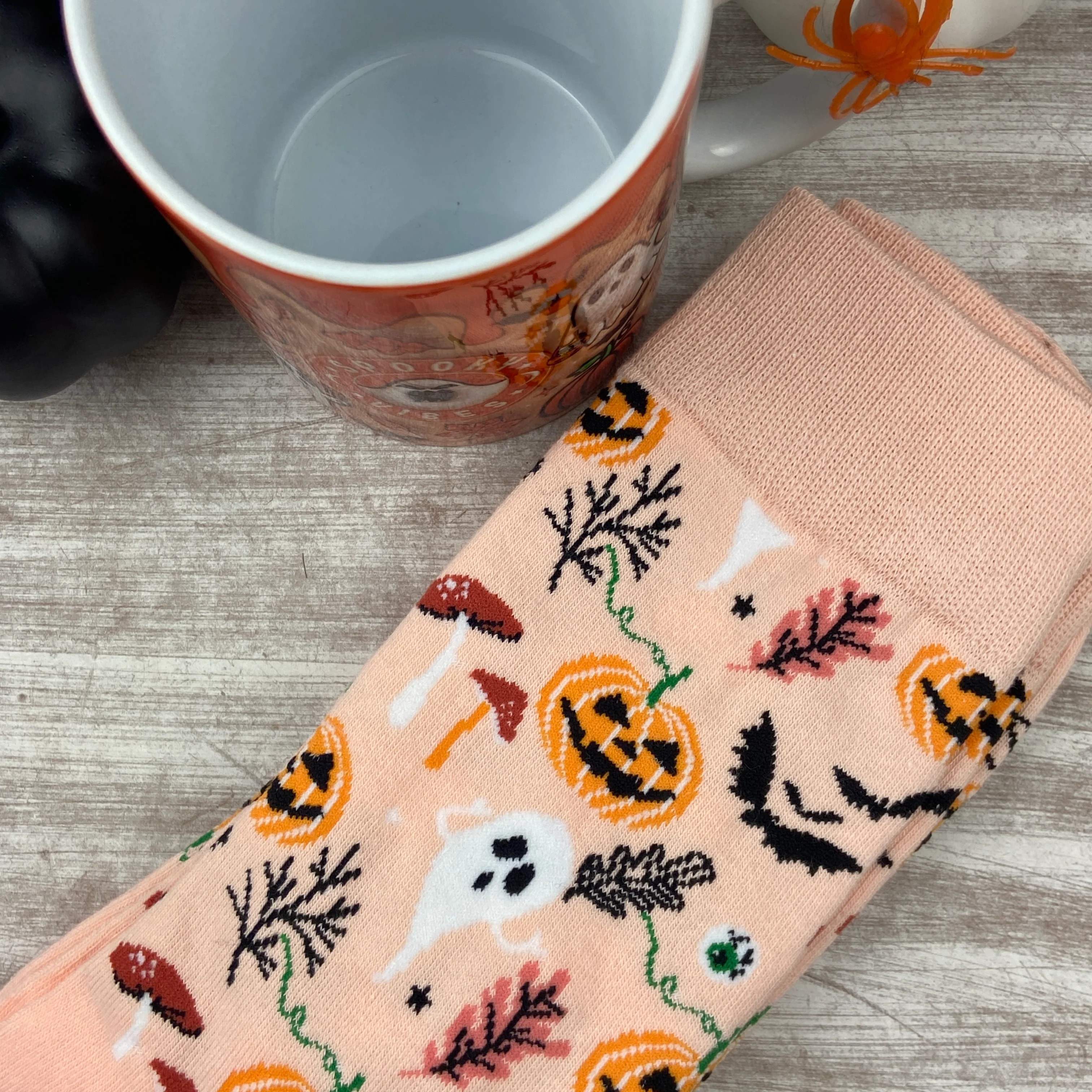 Orange Spooky Vibes Halloween Mug - Image 9