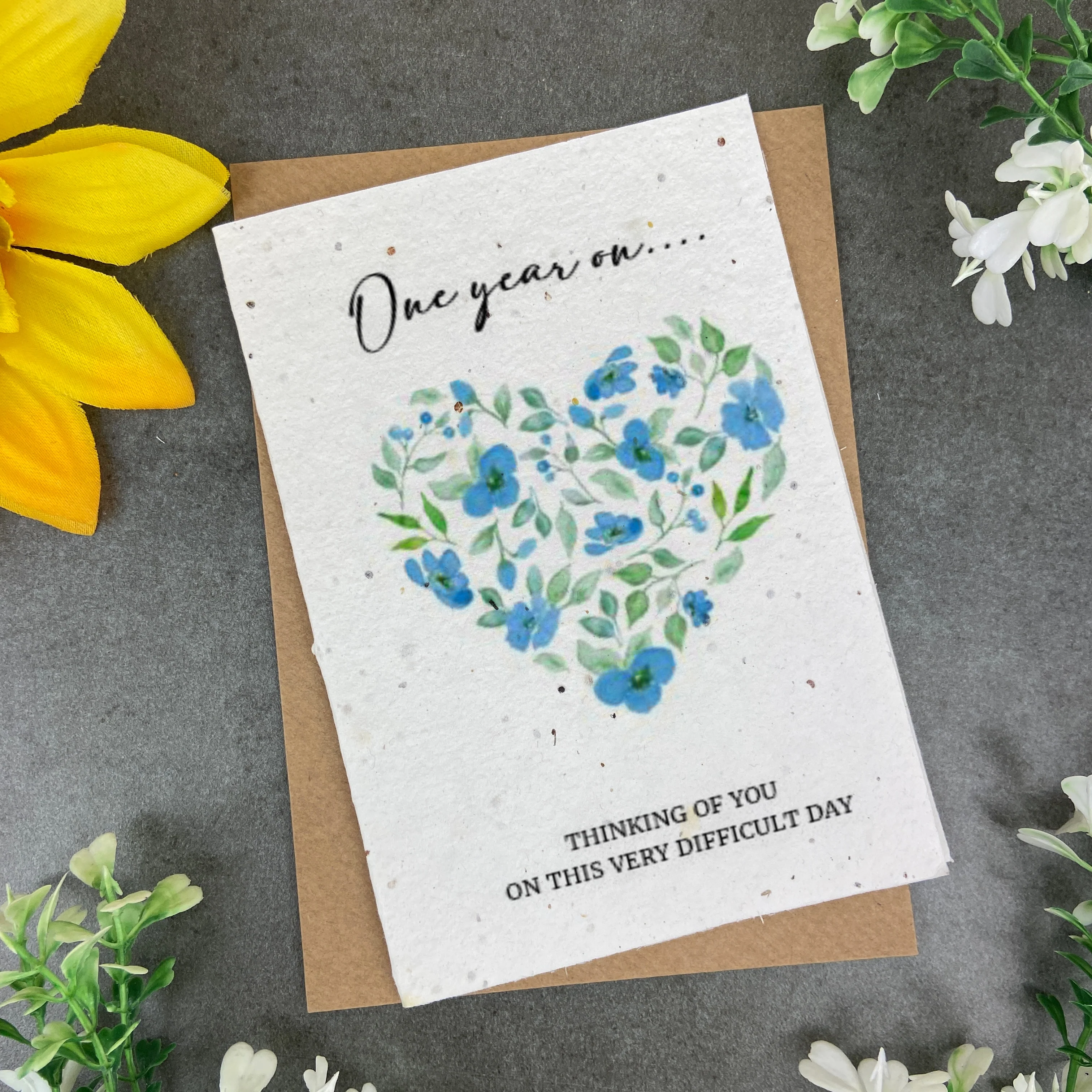 Plantable Heart Sympathy Card - Image 2