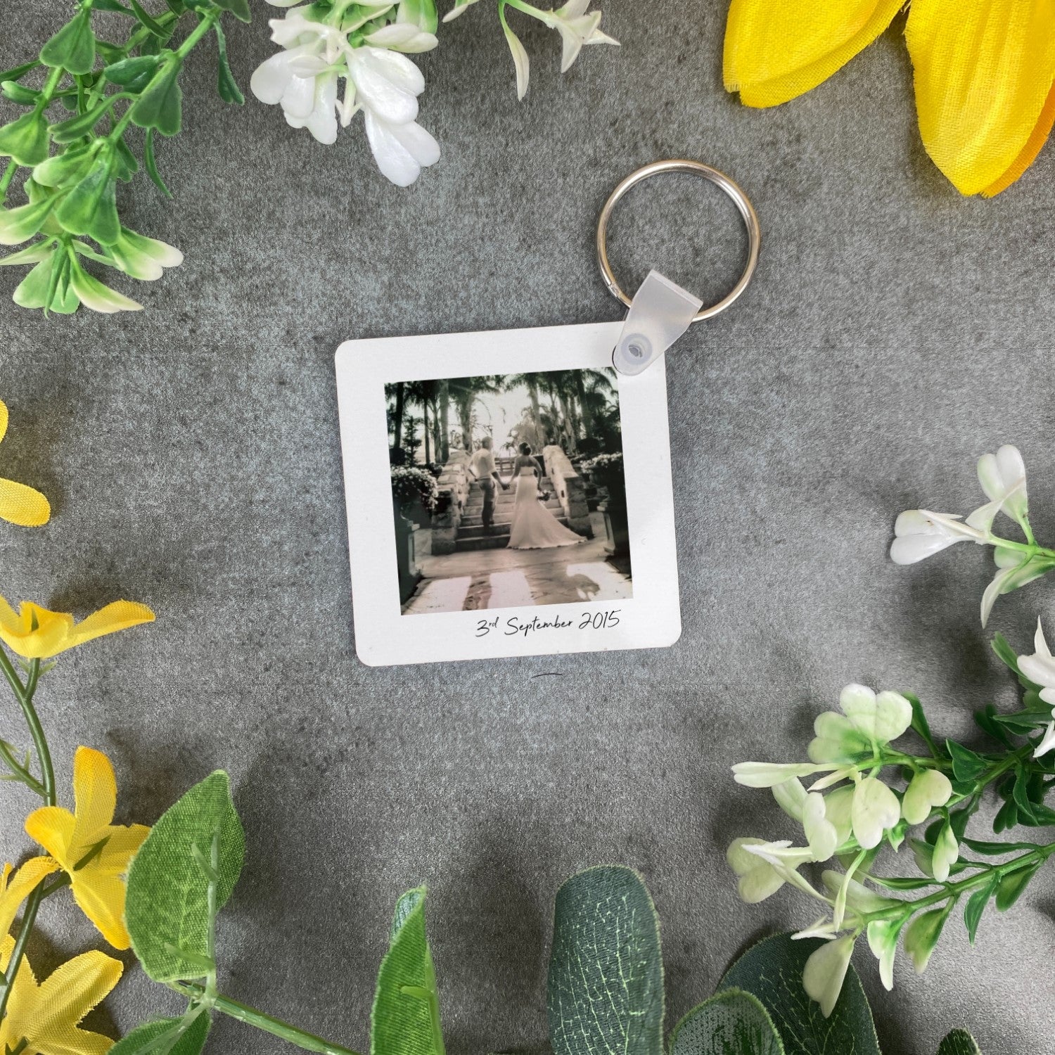 QR Code Keyring Wedding Keepsake - Image 7