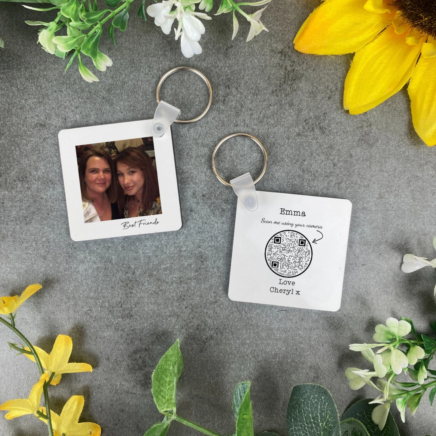 QR Keyring Best Friends Keepsake - Image 2