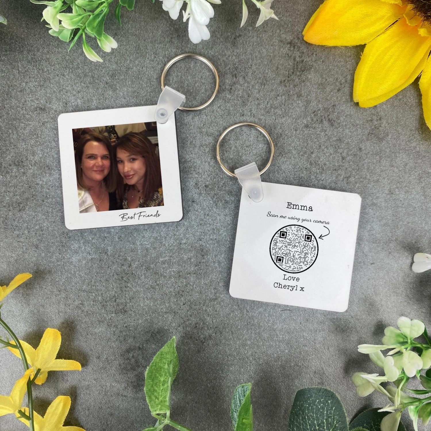 QR Keyring Best Friends Keepsake - Image 5