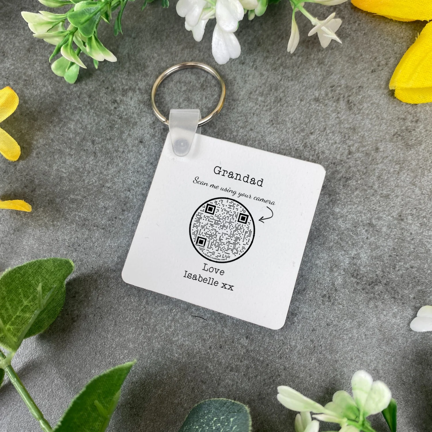 QR Keyring Grandad Keepsake - Image 4