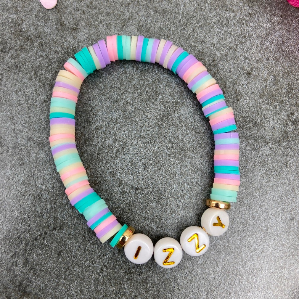 Rainbow Personalised Name Bracelet - Image 4