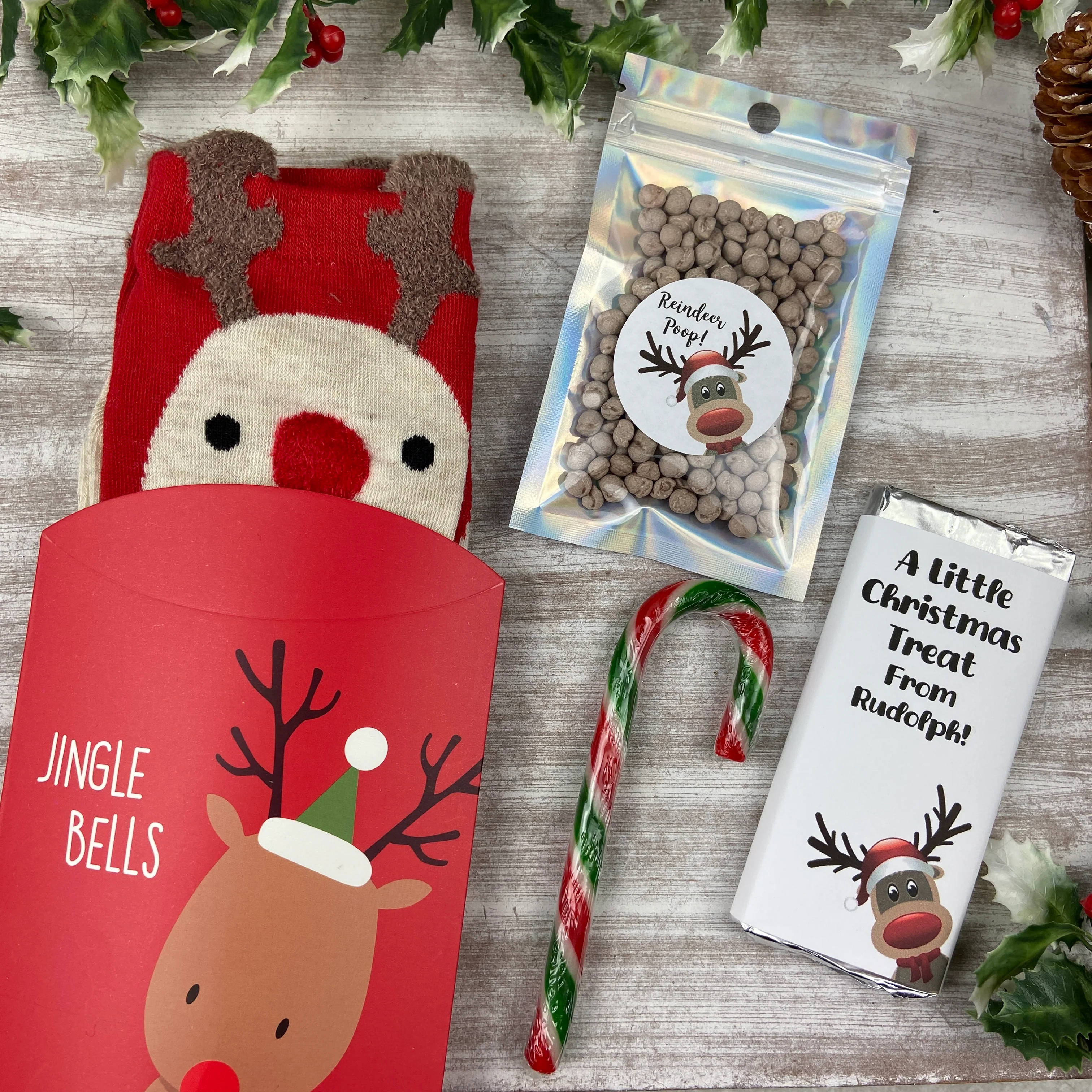 Reindeer Socks Gift Set