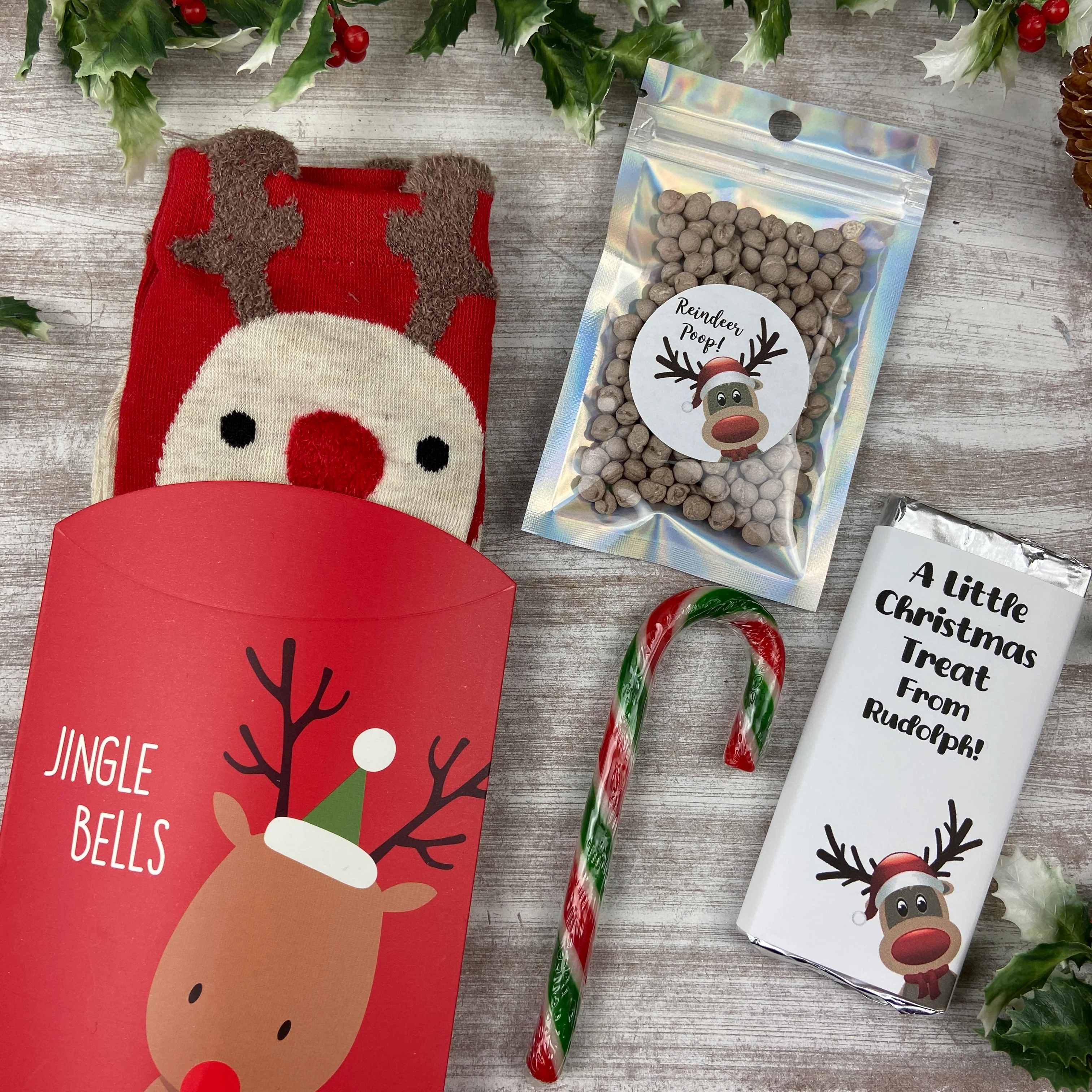Reindeer Socks Gift Set - Image 3
