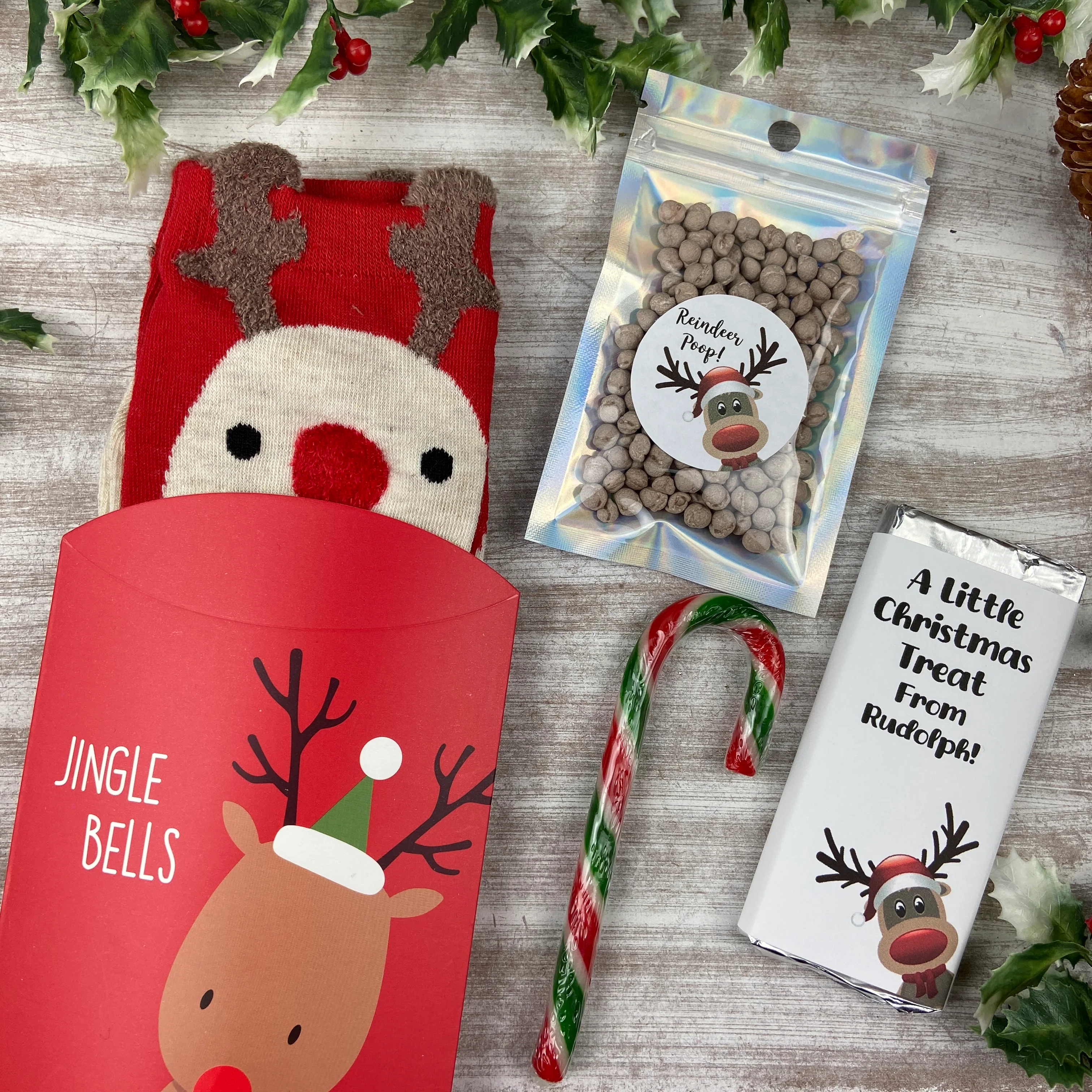 Reindeer Socks Gift Set - Image 6
