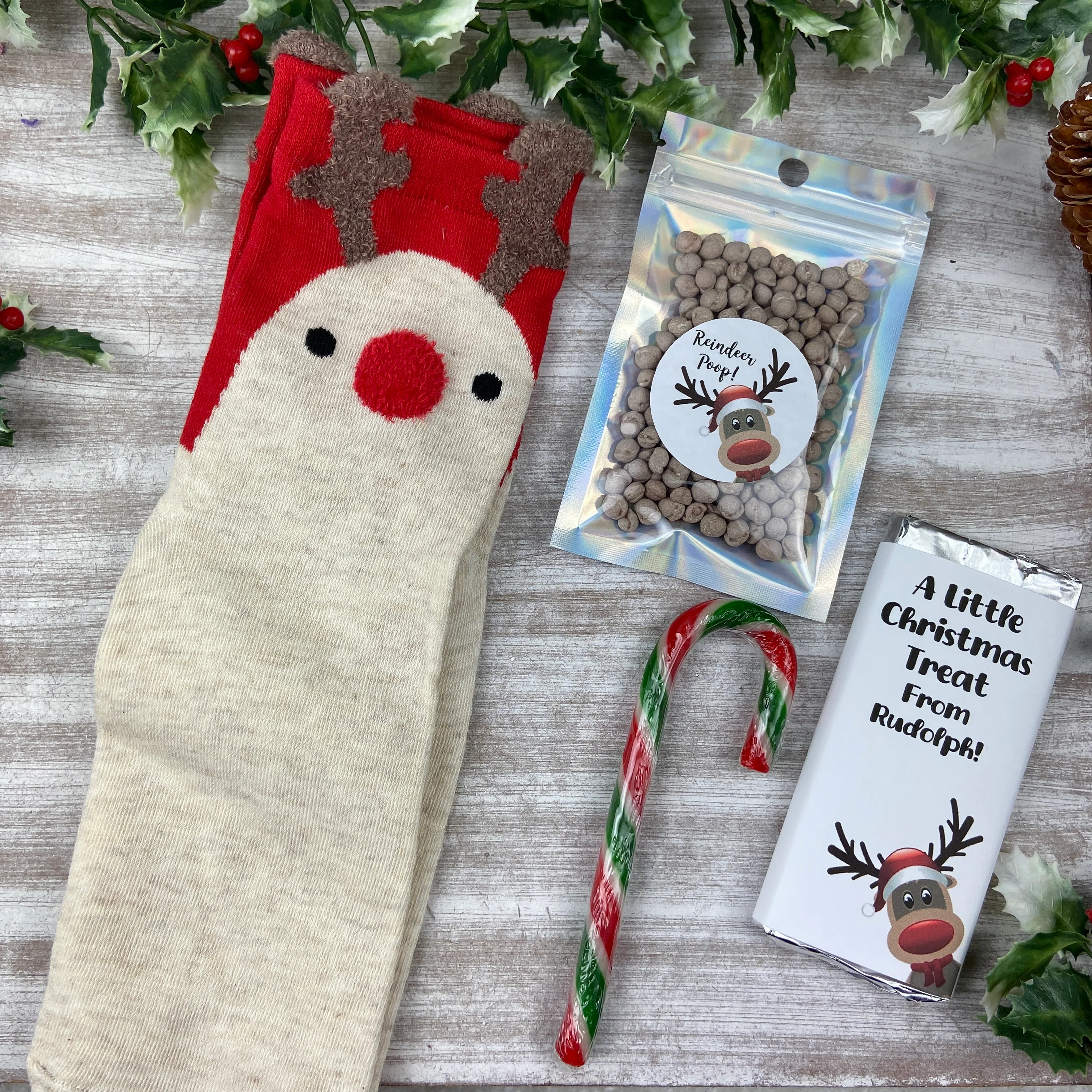 Reindeer Socks Gift Set - Image 7