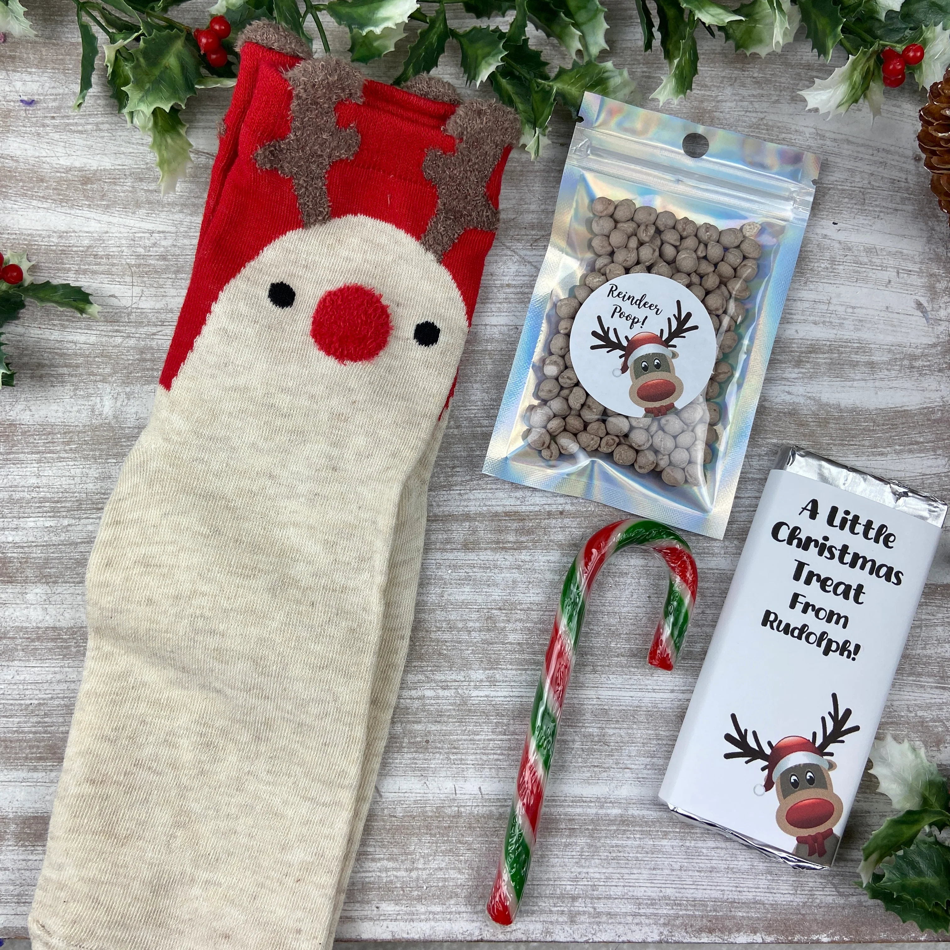 Reindeer Socks Gift Set - Image 8