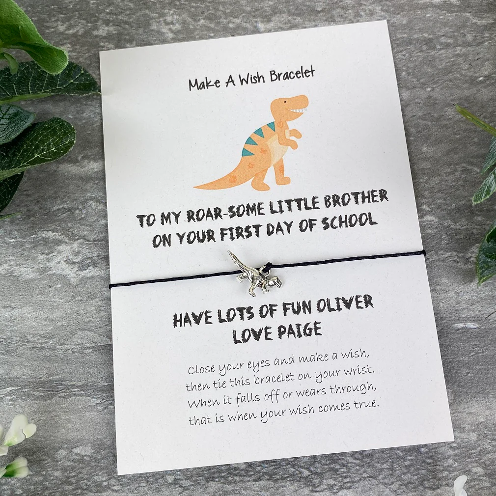 Roarsome First Day At School Wish Bracelet - Image 8