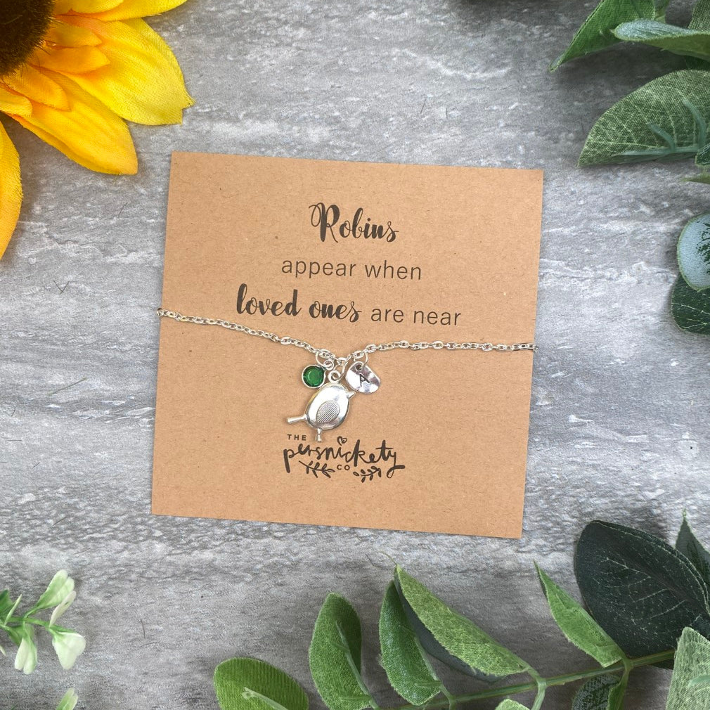 Robin Necklace - Robins Appear When Loved Ones Are Near - Image 7