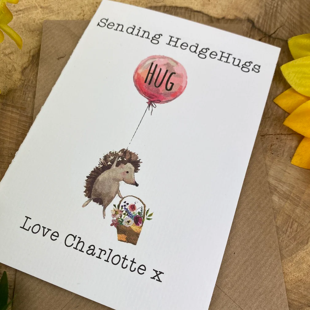 Sending Hedgehugs Card - Image 5