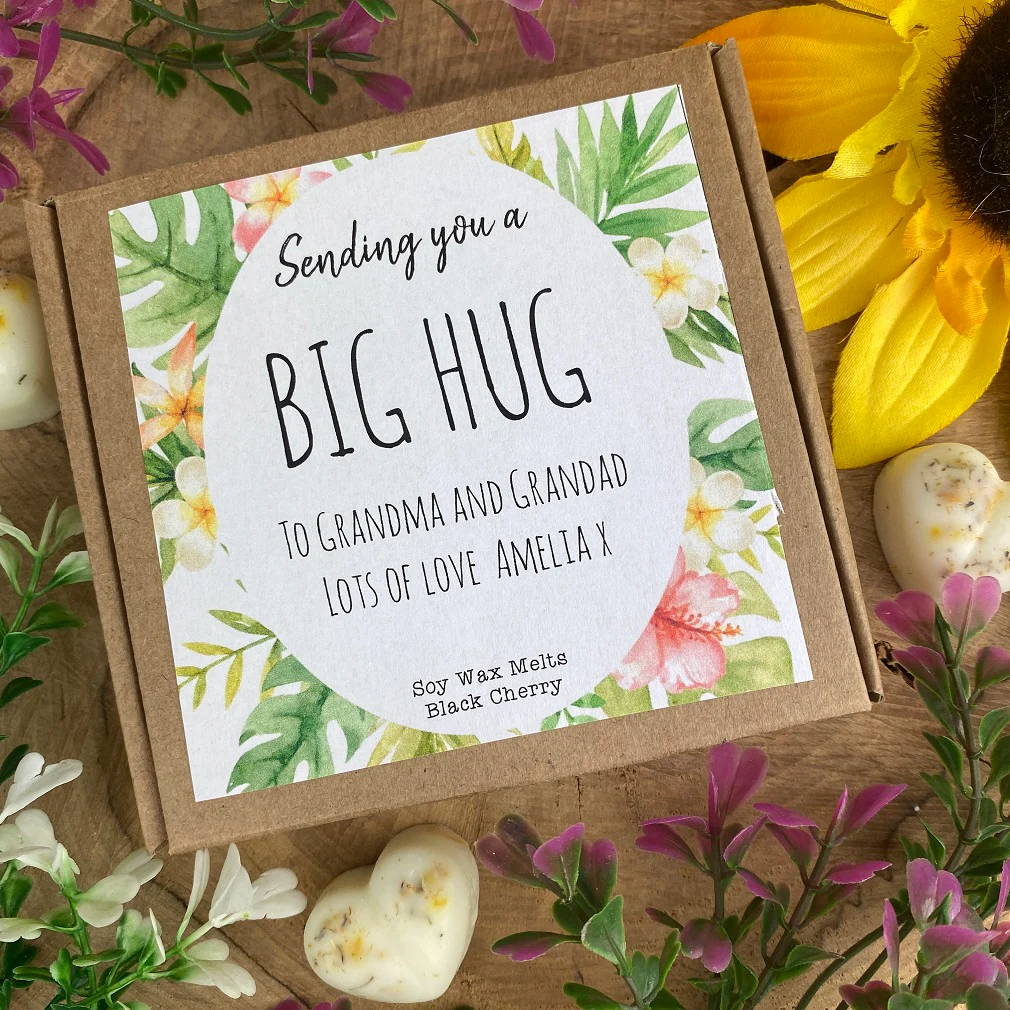 Sending You A Big Hug Wax Melts Box - Image 4
