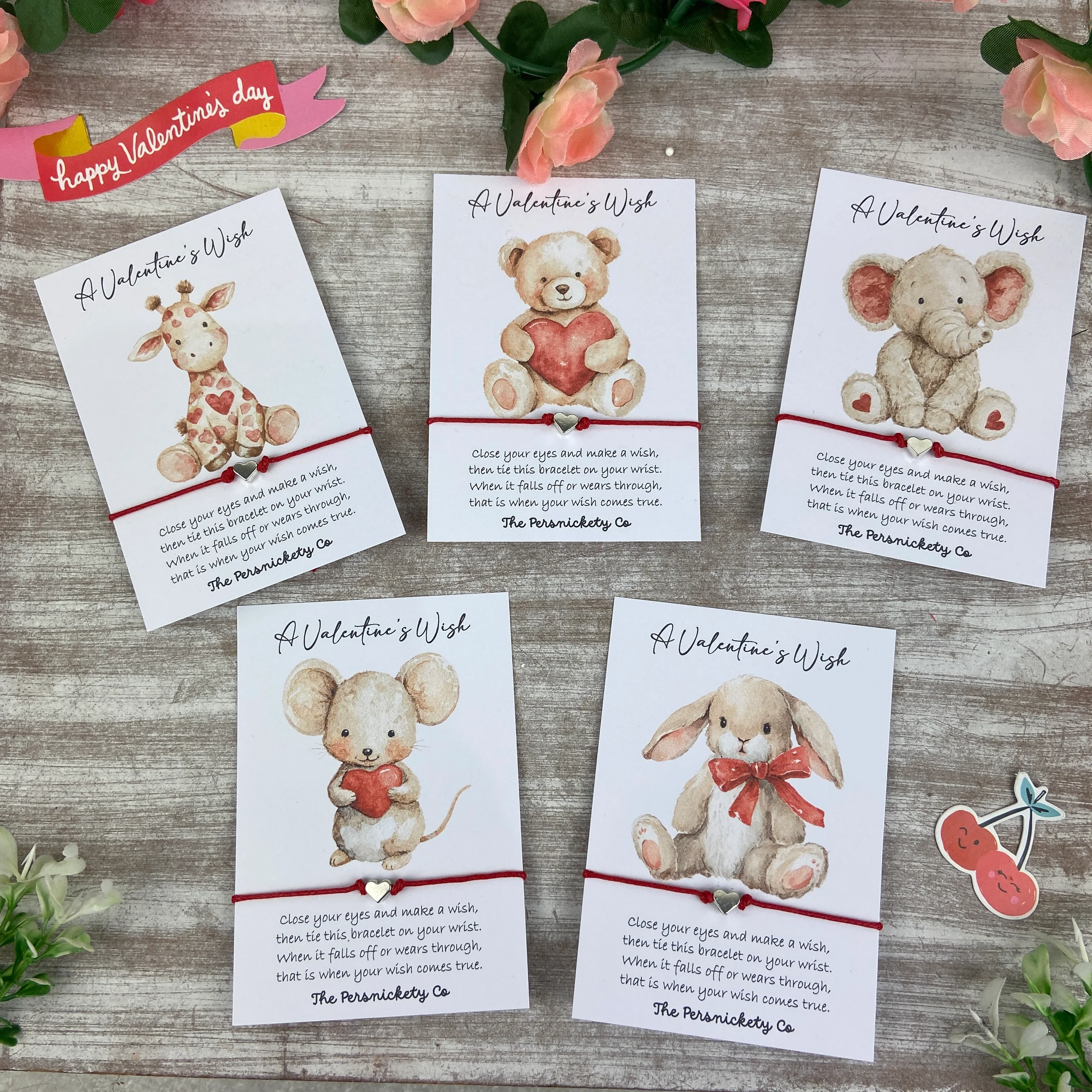 Valentine’s Wish Bracelets – Set of 5 - Image 8
