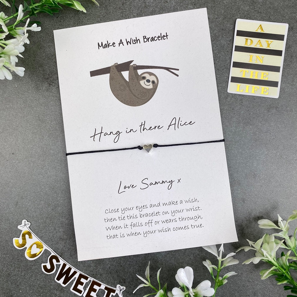 Hang In There Wish Bracelet - Image 6