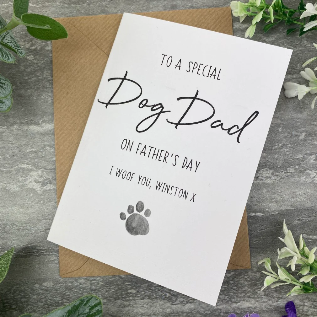 Special Dog Dad On Father's Day Card - Image 3