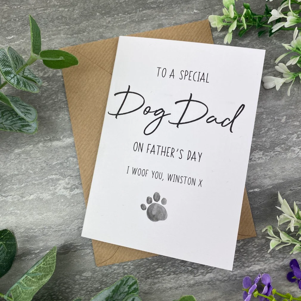 Special Dog Dad On Father's Day Card - Image 9
