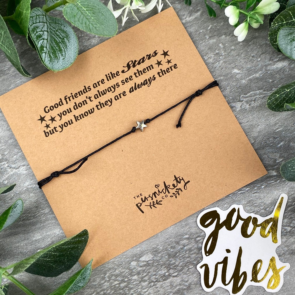 Star Anklet - Good Friends Are Like Stars - Image 2