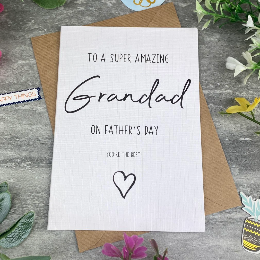 Super Amazing Grandad Father's Day Card - Image 3