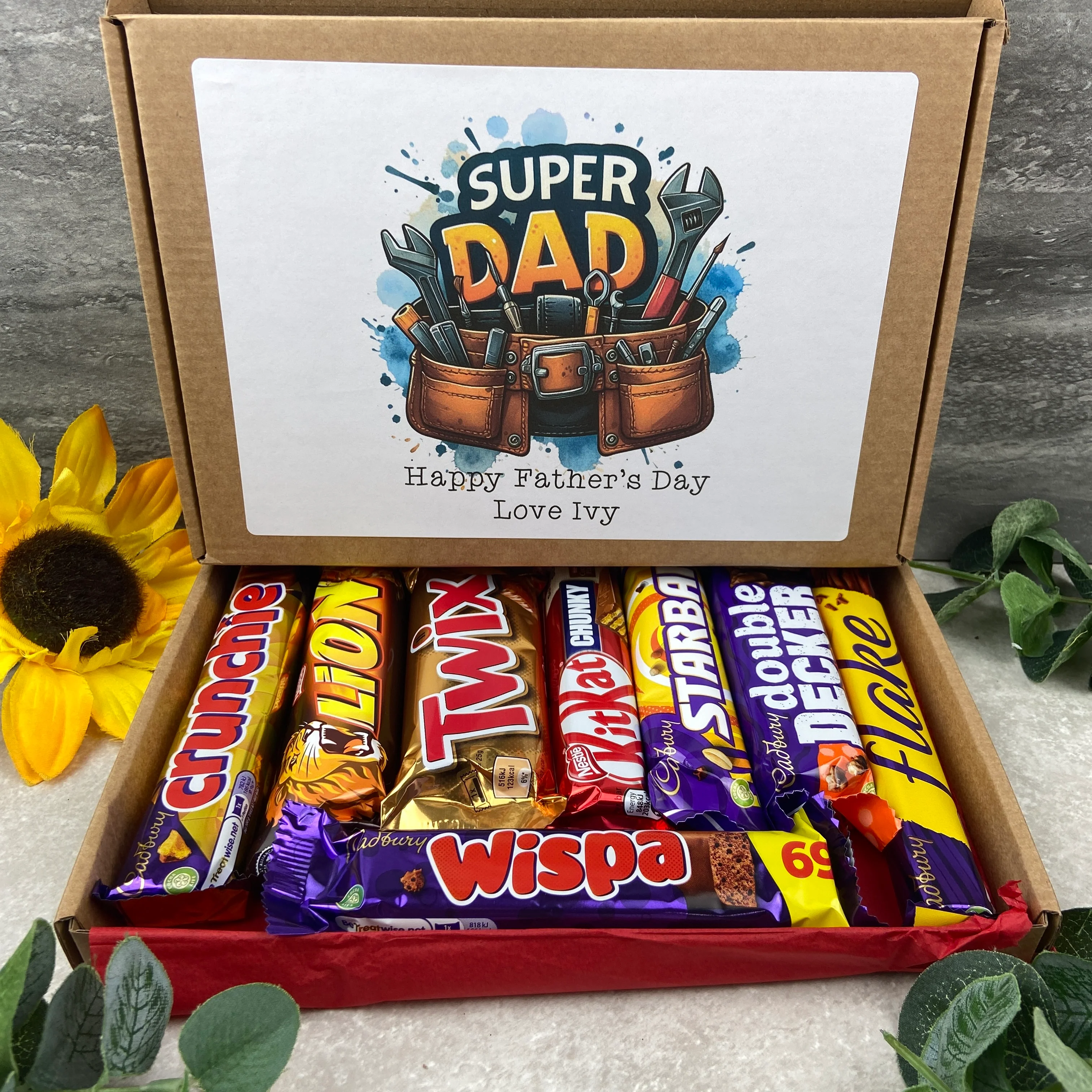 Super Dad Personalised Chocolate Box - Image 10
