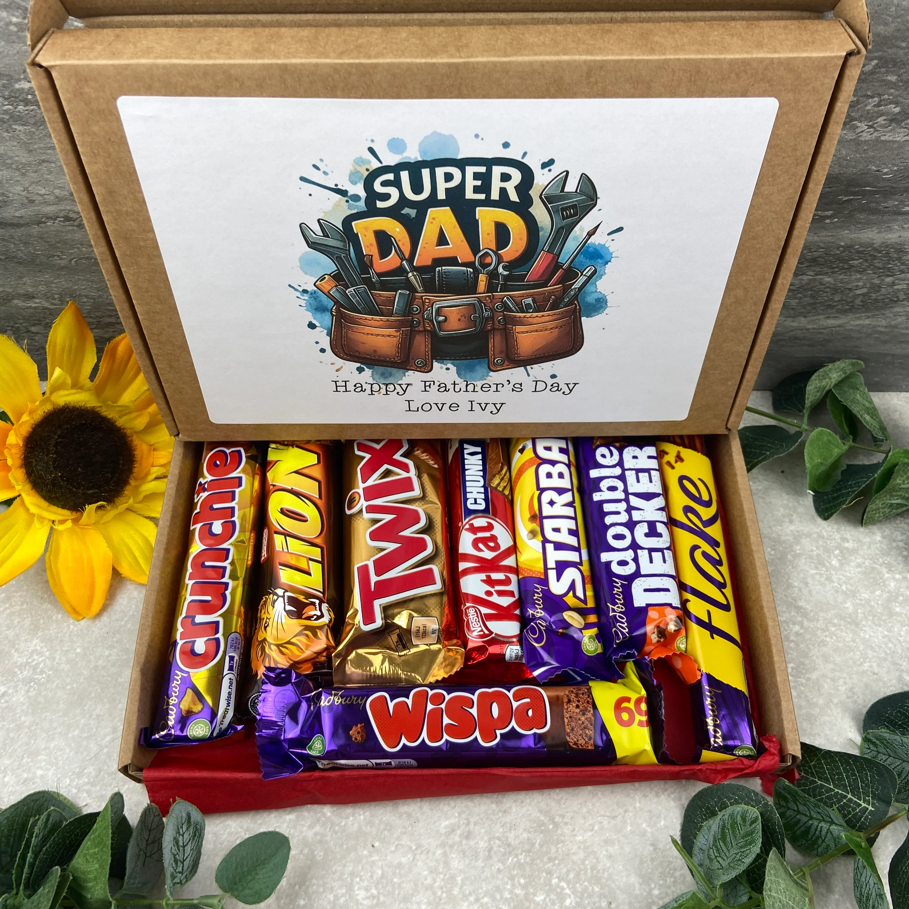 Super Dad Personalised Chocolate Box - Image 2