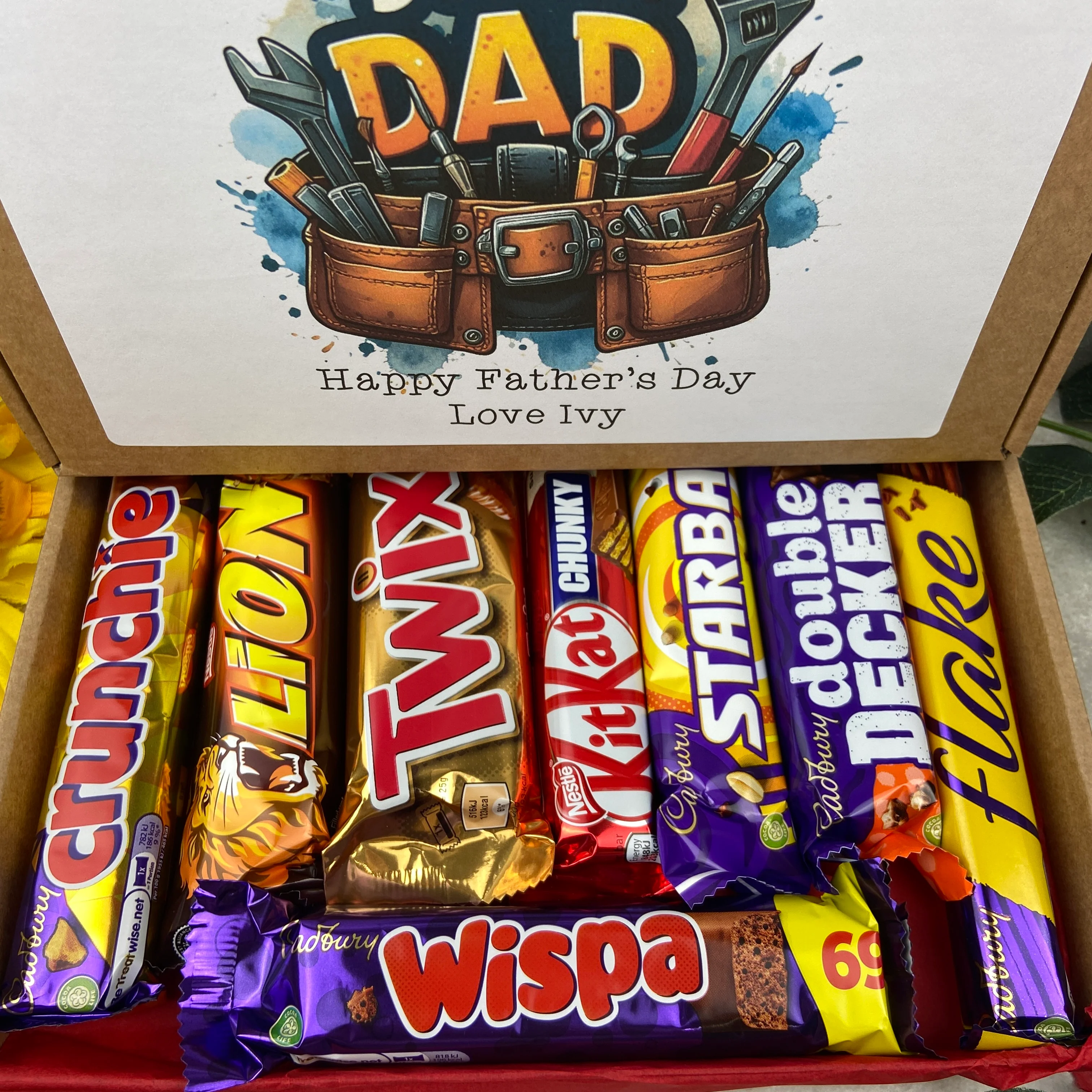 Super Dad Personalised Chocolate Box - Image 5