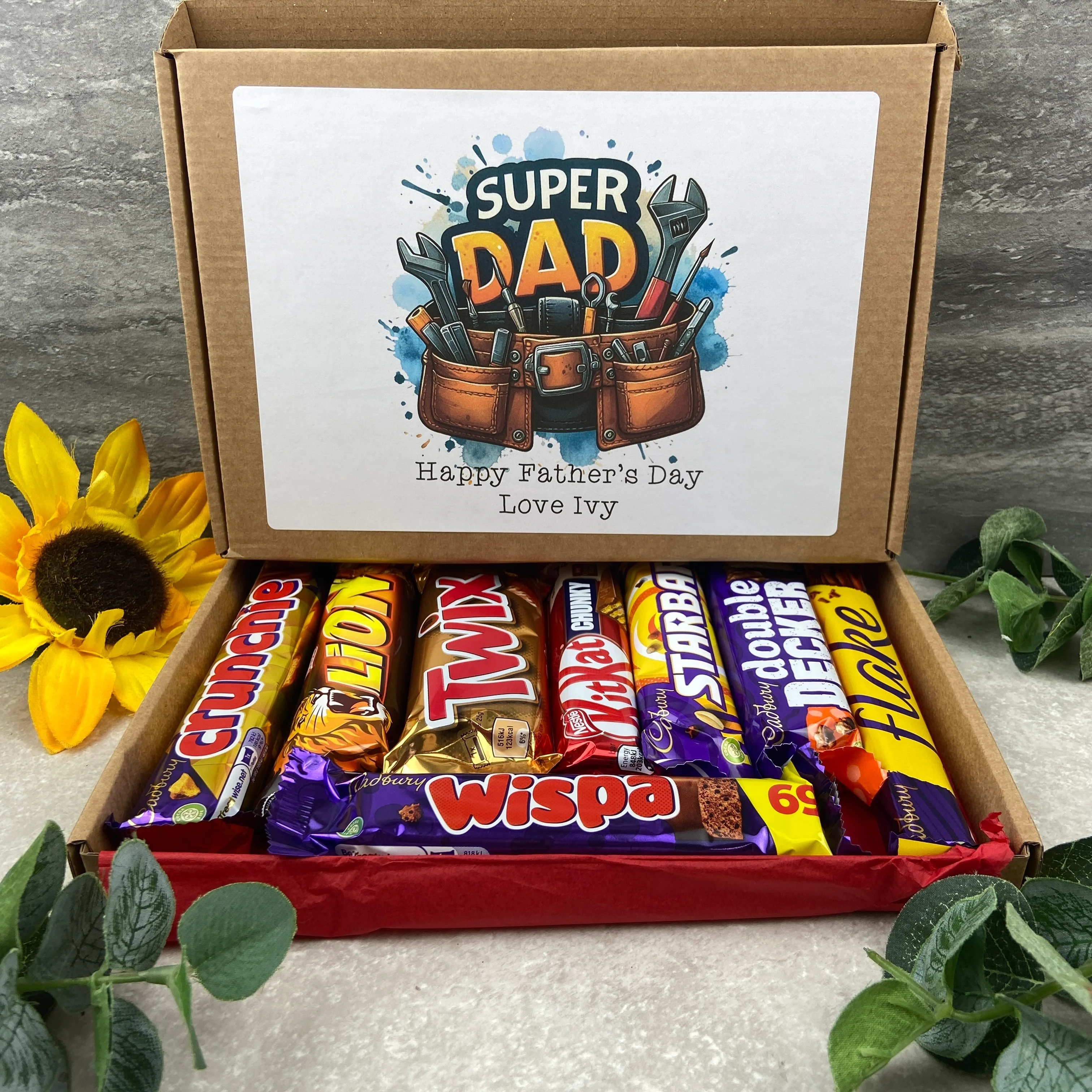 Super Dad Personalised Chocolate Box - Image 6