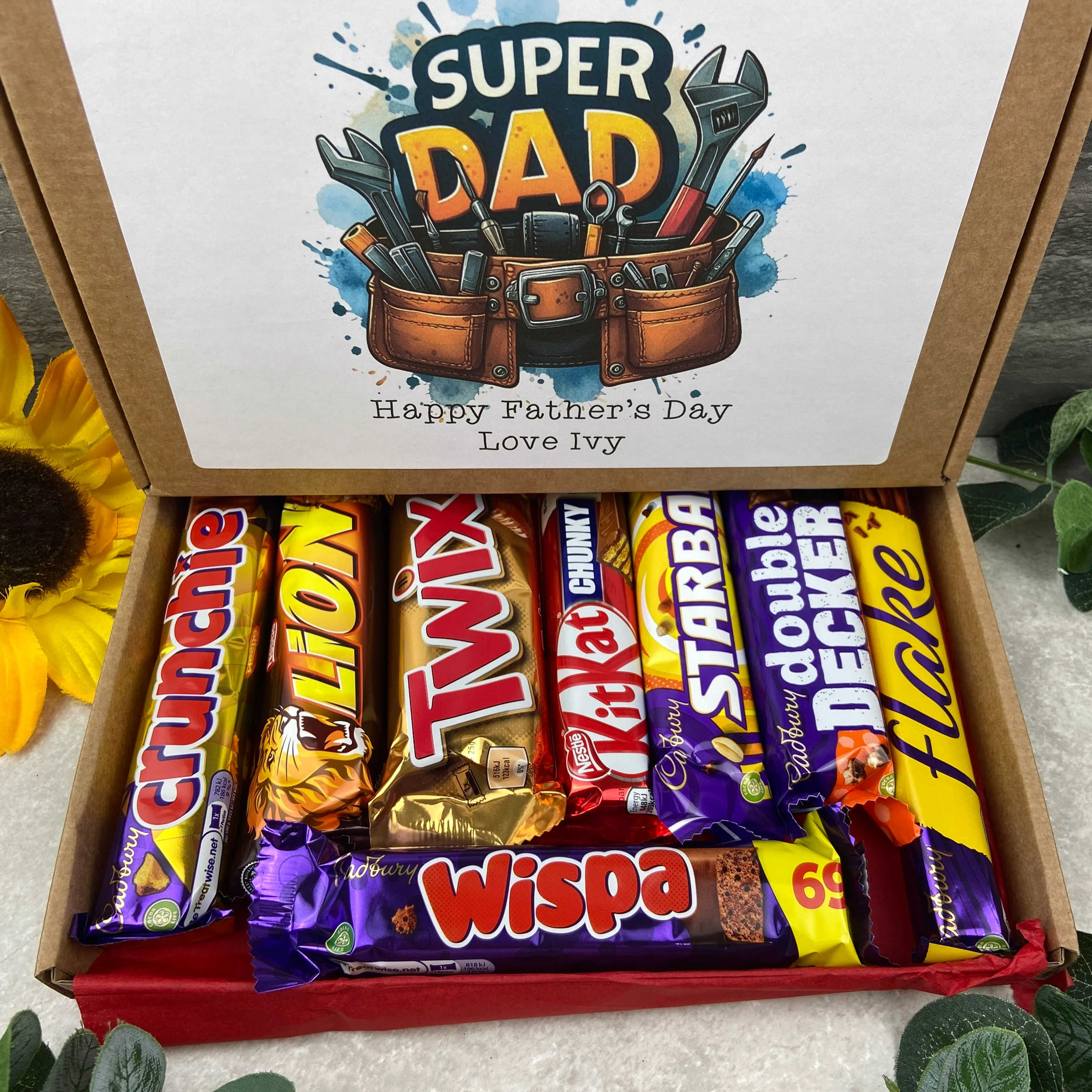 Super Dad Personalised Chocolate Box - Image 9
