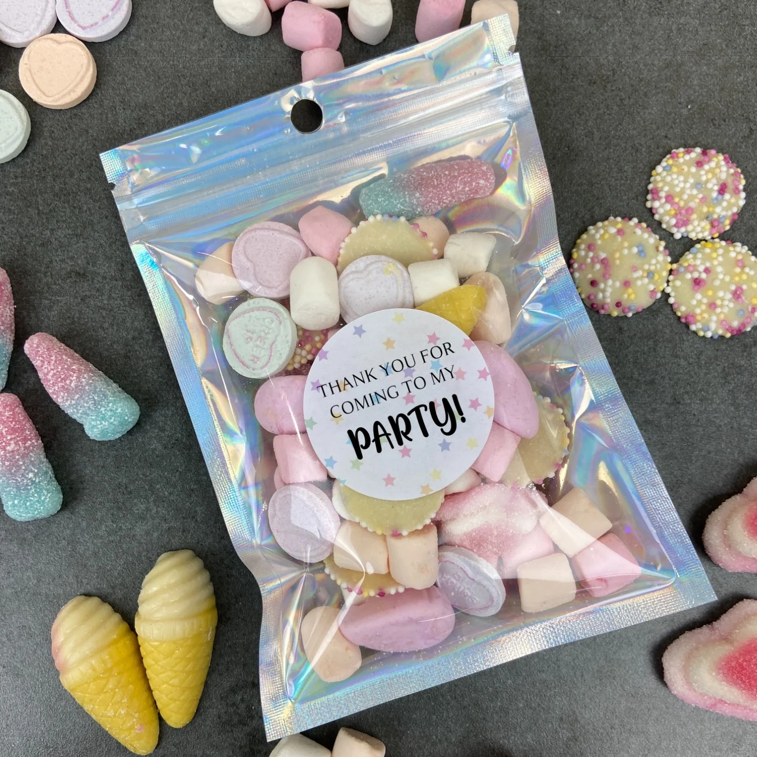 Sweet Pouch - Thank You For Coming To My Party!