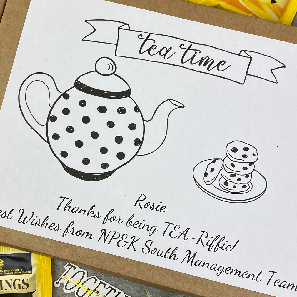 Tea-Riffc Personalised Tea and Biscuit Box - Image 3