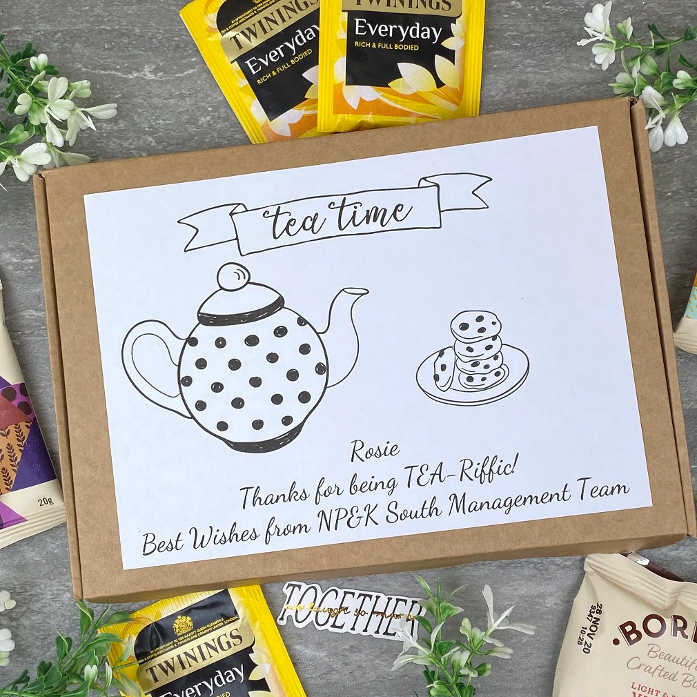 Tea-Riffc Personalised Tea and Biscuit Box - Image 7