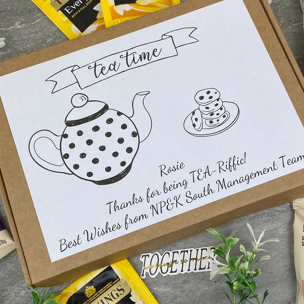 Tea-Riffc Personalised Tea and Biscuit Box - Image 8
