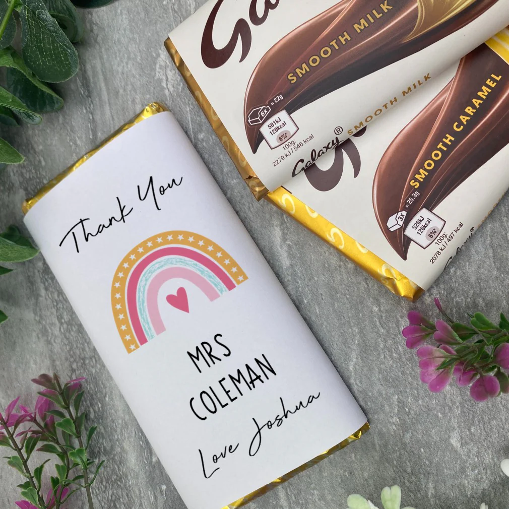 Teacher Chocolate Bar- Thank You