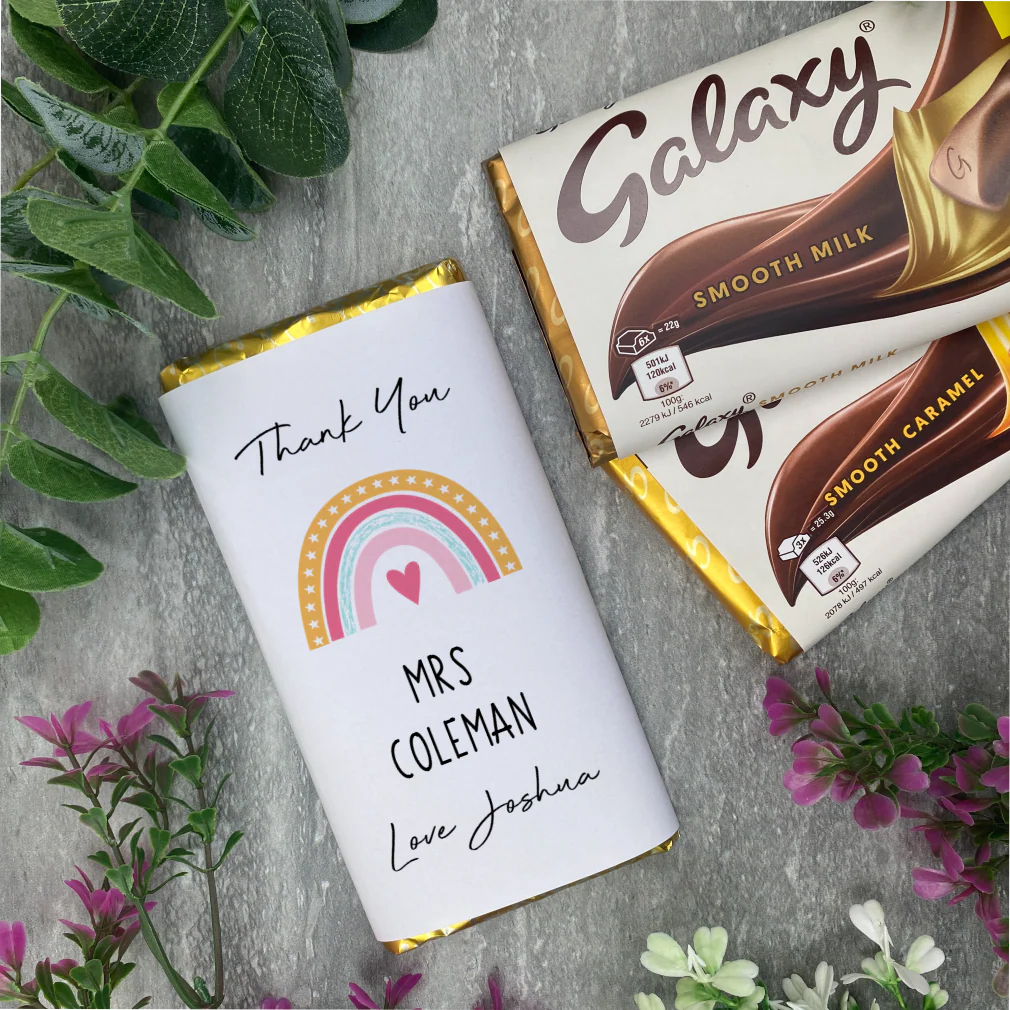 Teacher Chocolate Bar- Thank You - Image 2