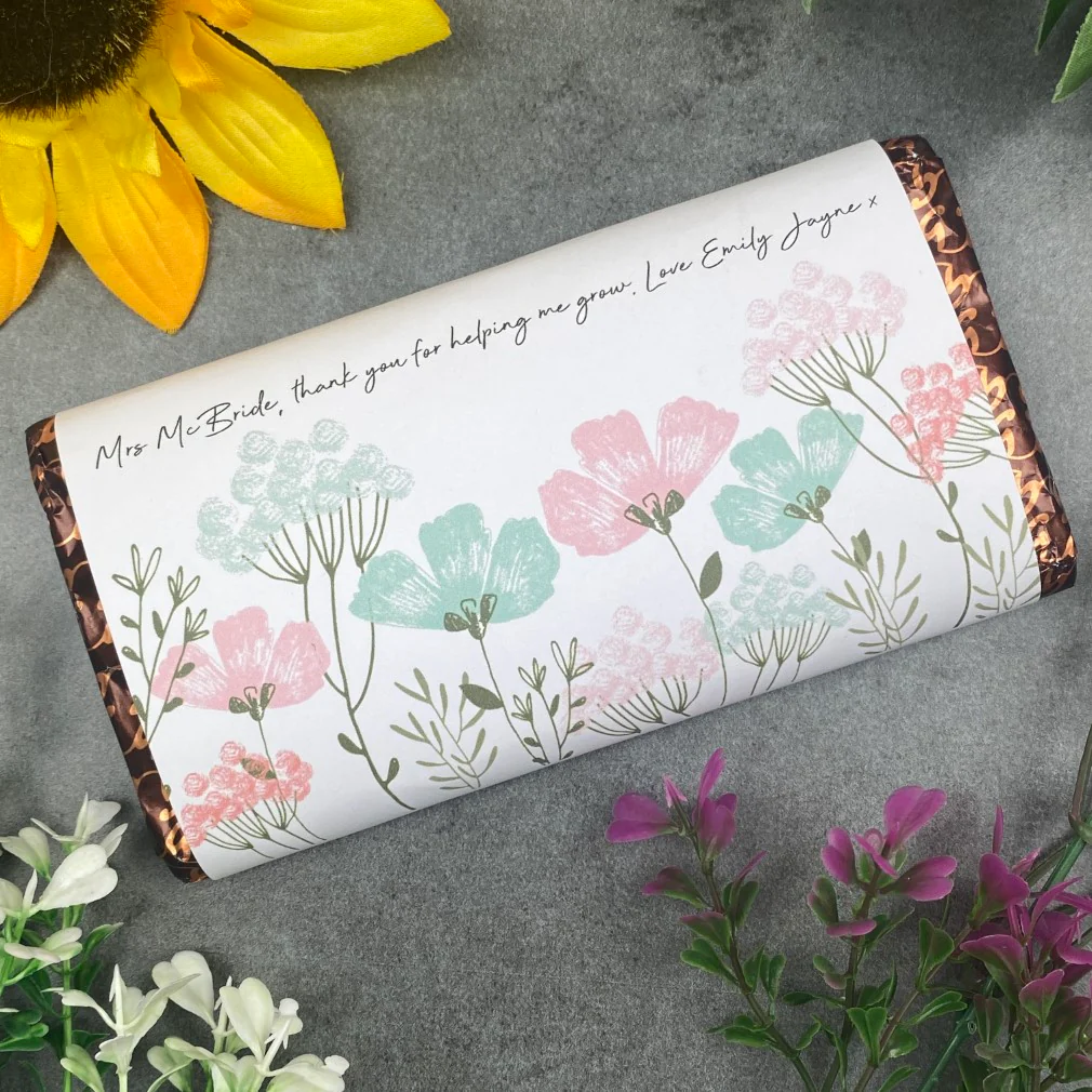 Teacher Gift - Personalised Chocolate Bar - Image 4