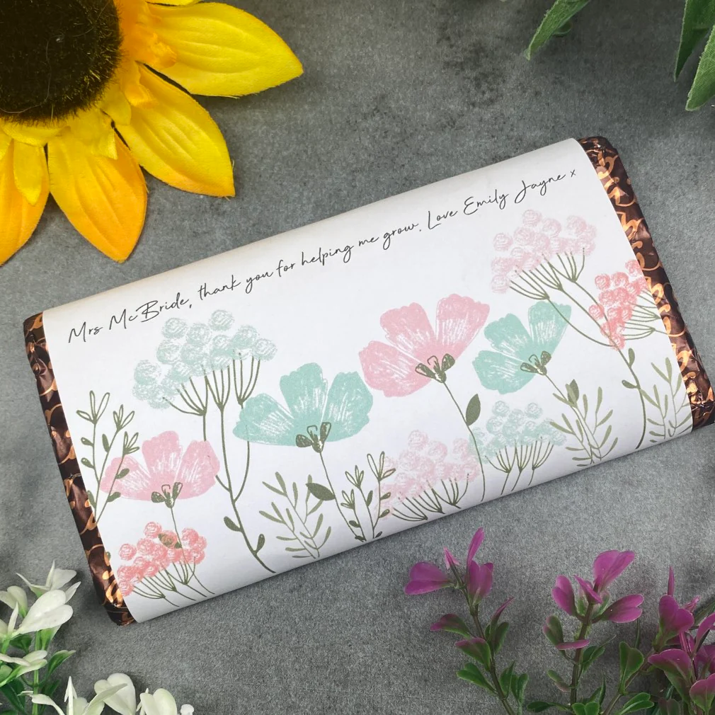 Teacher Gift - Personalised Chocolate Bar - Image 5