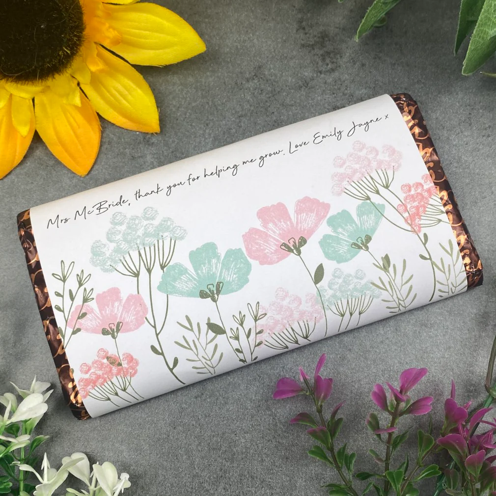 Teacher Gift - Personalised Chocolate Bar - Image 6