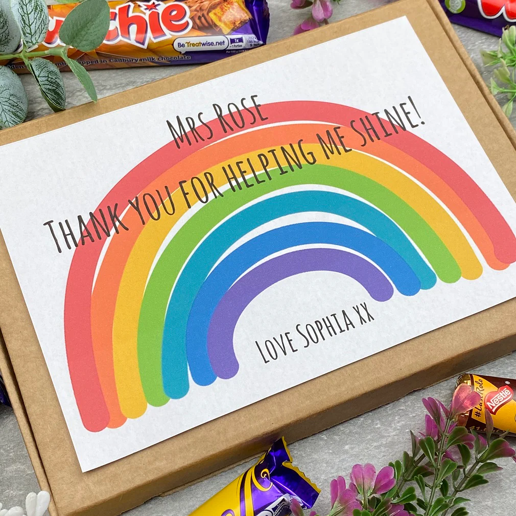 Teacher Gift - Personalised Chocolate Box - Image 3